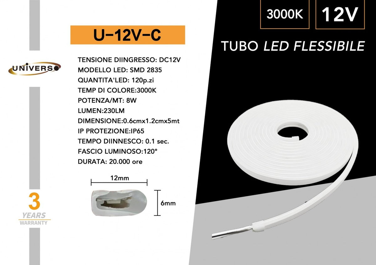 Striscia LED – U-12V-C
