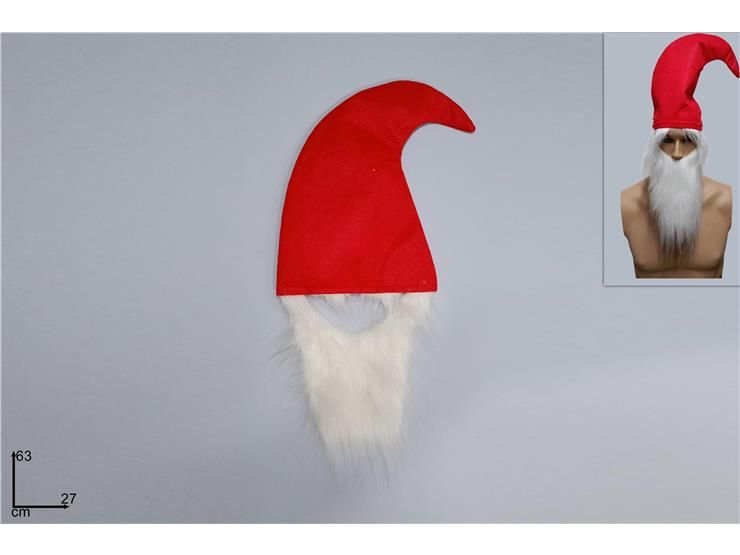 Cappello con barba elfo hm-13144