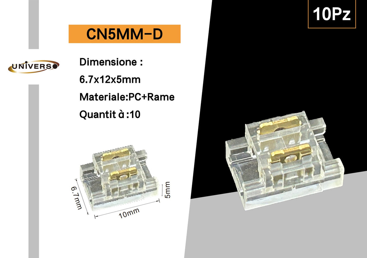 Connettore per strisce LED – CN5MM-D