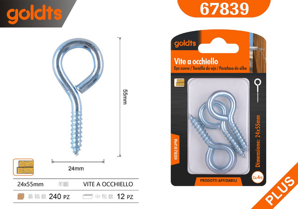 Ganci a vite e occhioli – art. 67839