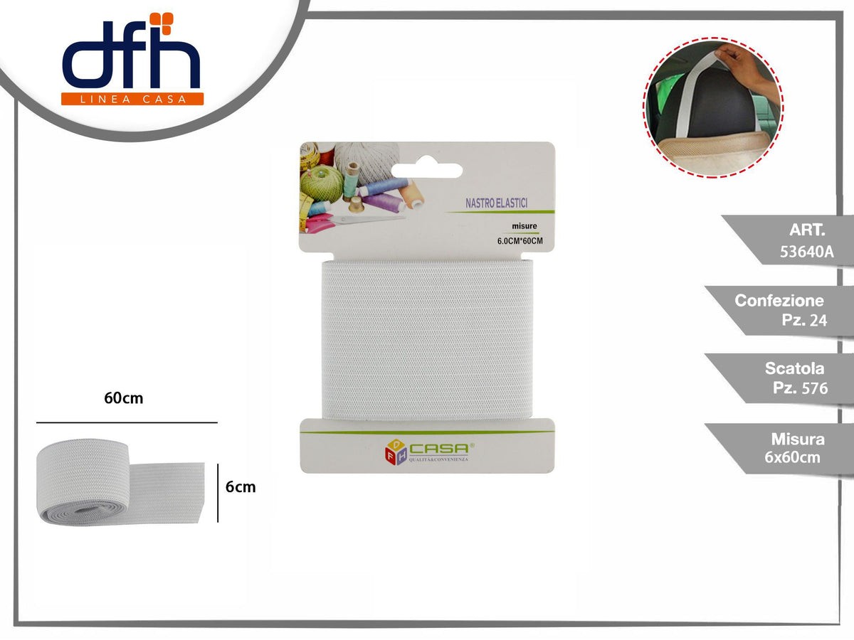NASTRO ELASTICI 6.0 cm*60 cm