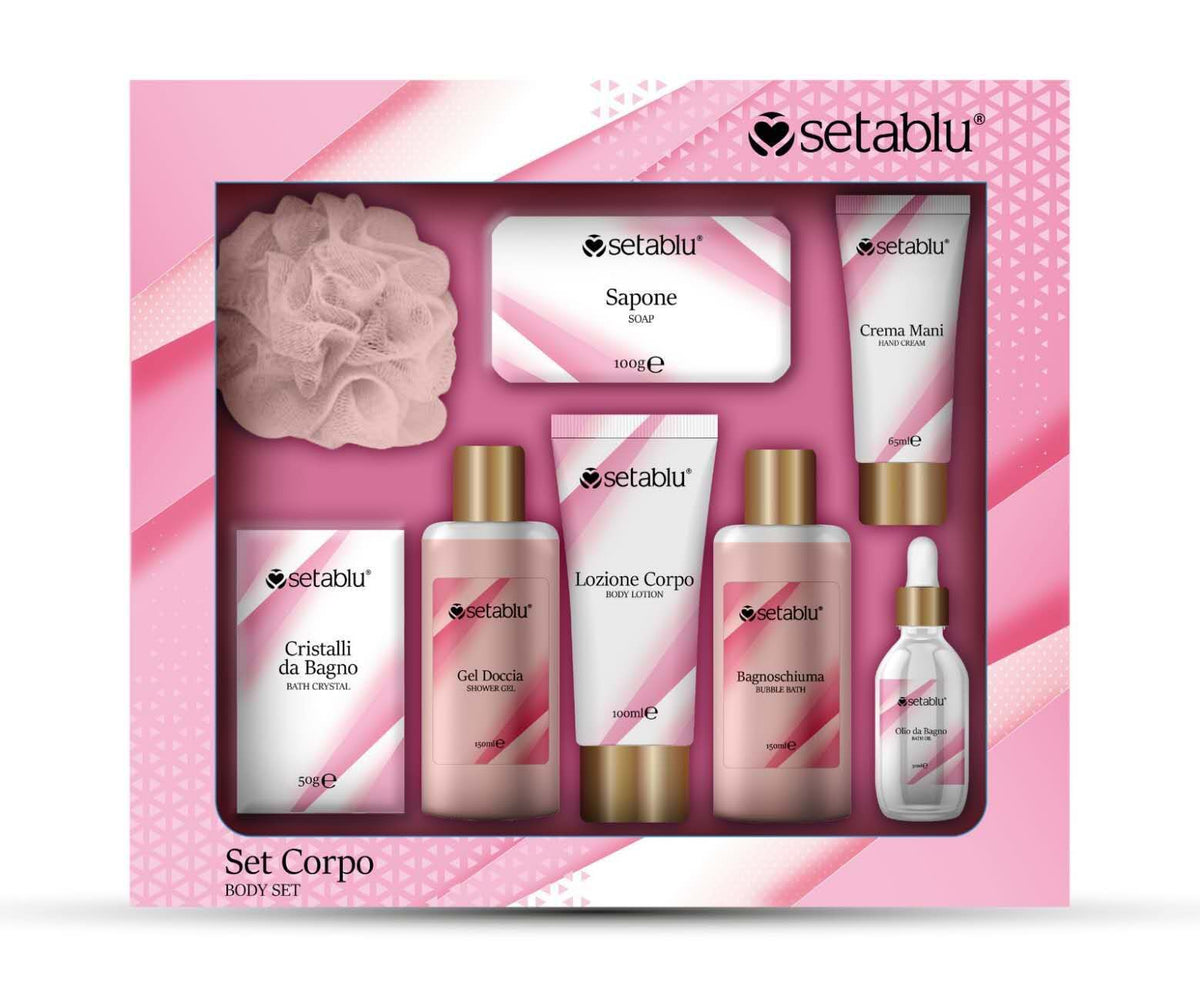 Set corpo da 8 pezzi · art. 038154
