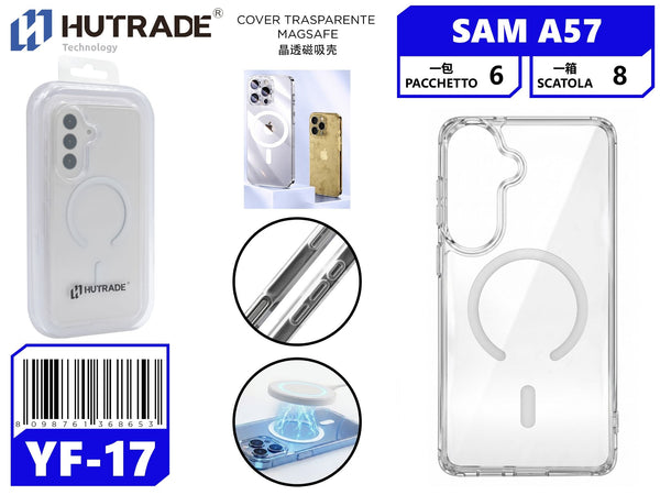 YF-17 COVER TRASPARENTE MAGSAFE SAM A57
