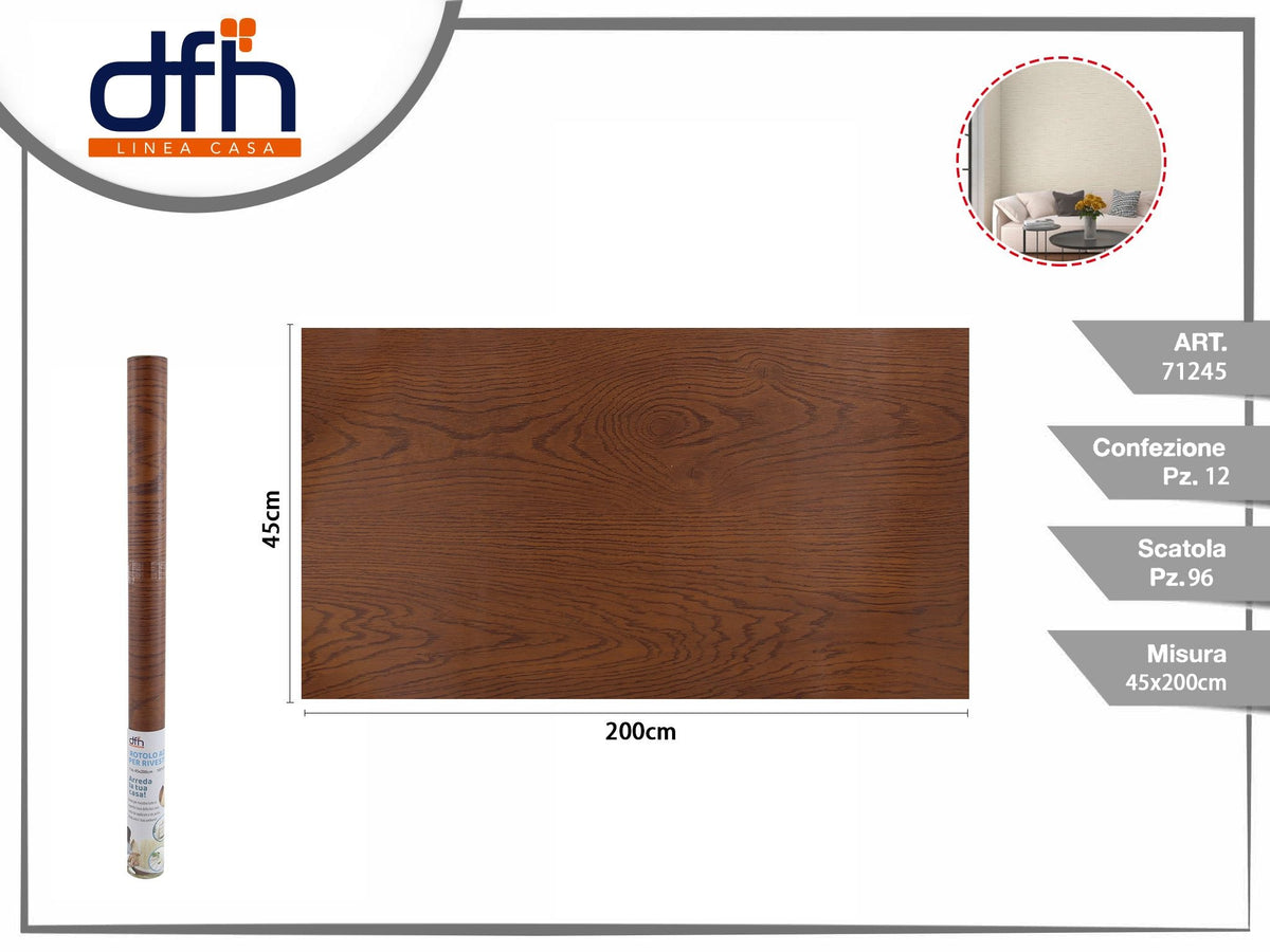 Rotolo per parete 45 × 2m