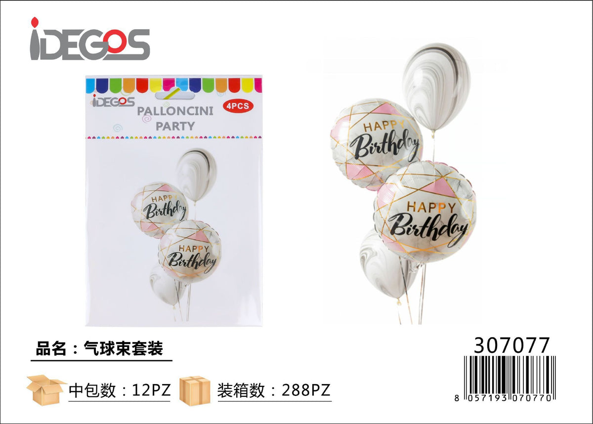 Set di palloncini compleanno