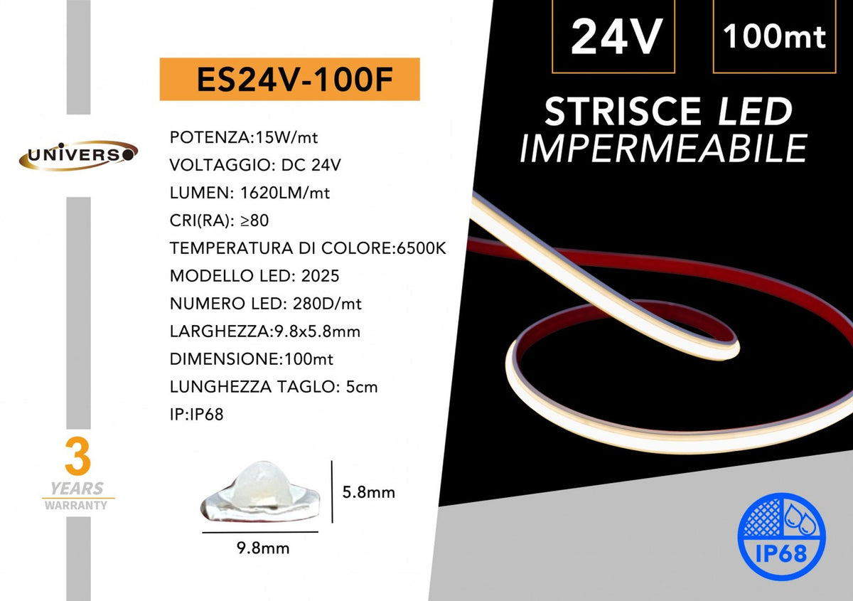 Striscia LED – ES24V-100F / ES24V-100N