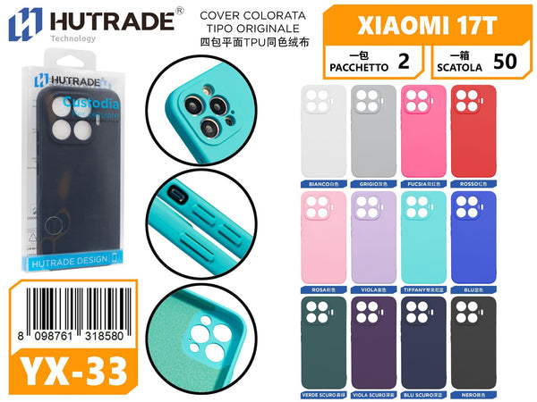 COVER COLORATA MI 17T – YX33 000892