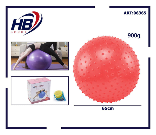 FITBALL-ROSSO 65 cm