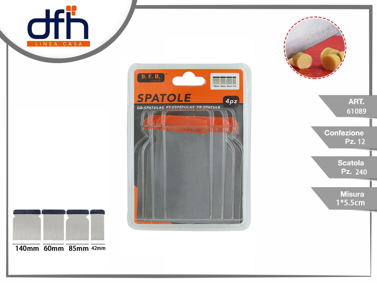 SPATOLE 4 pz