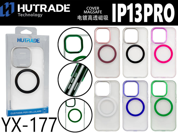 COVER TRASPARENTE MAGSAFE COLORATA IP13 PRO – YX177 168003