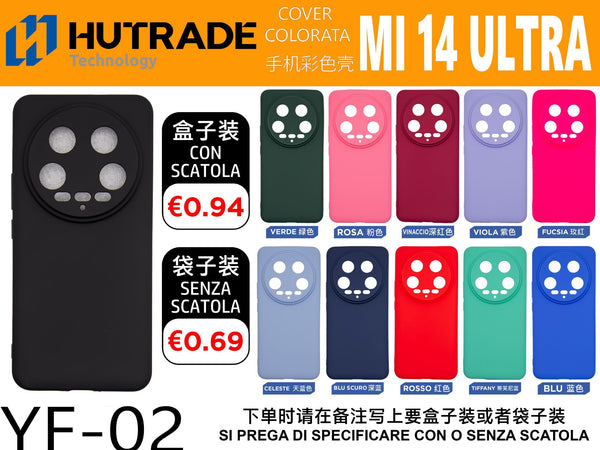 COVER COLORATA TPU MI 14 ULTRA – YF02 006852
