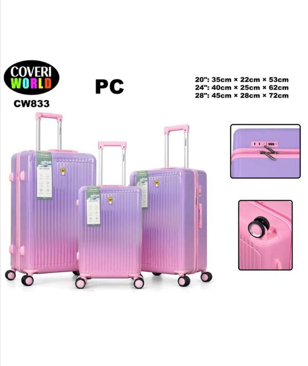 Coveri World CW833, set di 3 pezzi