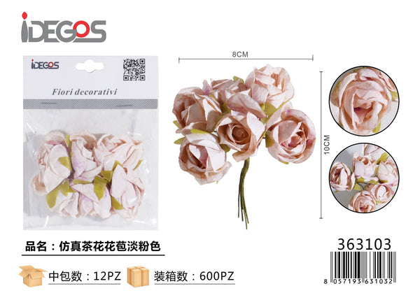 Boccioli di camelia artificiale