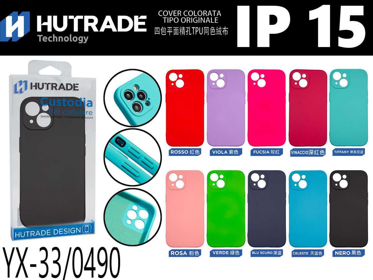 COVER COLORATA IP15 – YX33 000764
