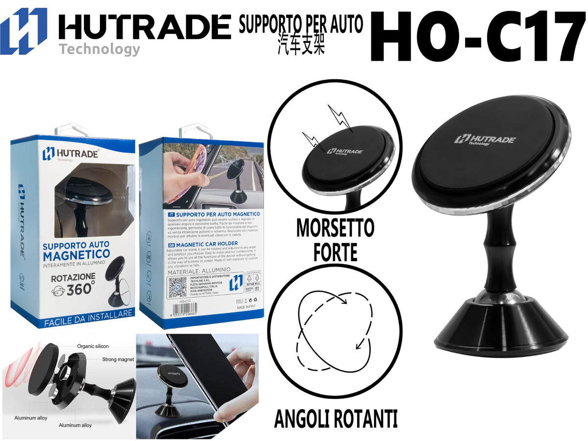 HO-C17 SUPPORTO TELEFONO PER LA MACCHINA A CALAMITA