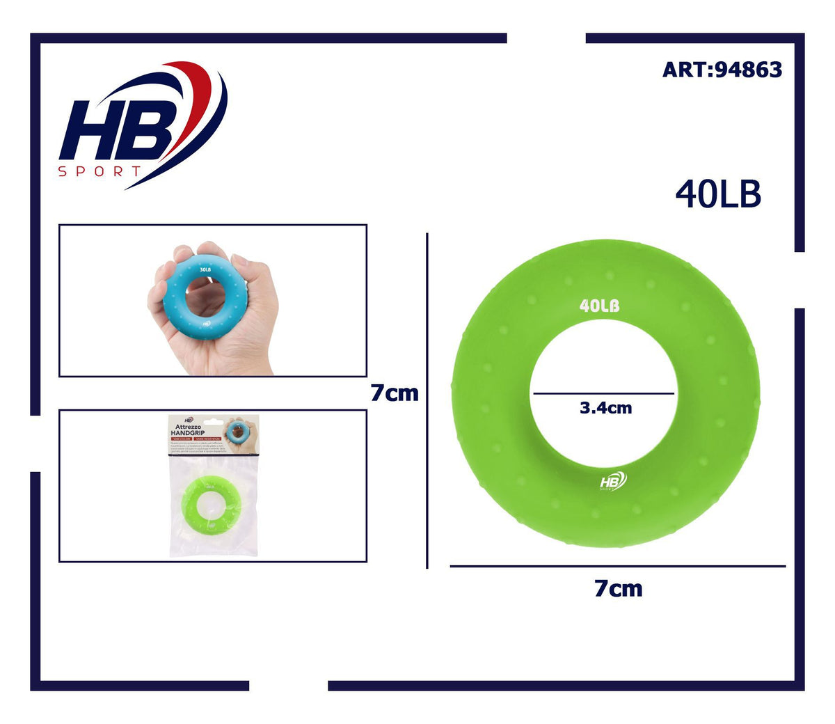 Attrezzo handgrip