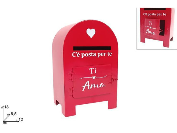 PORTALETTERE 18 cm SAN VALENTINO