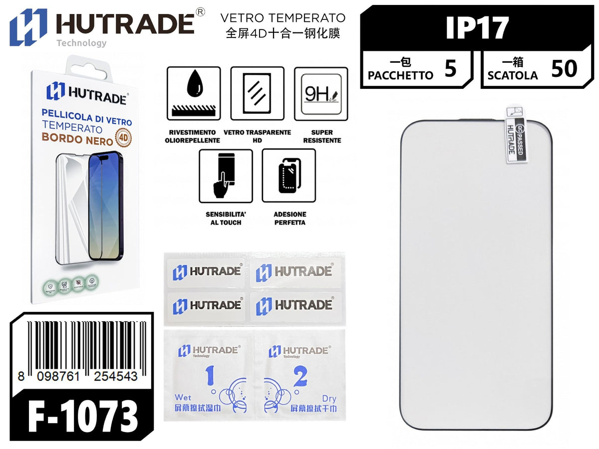 PELLICOLA DI VETRO 4D 10 IN 1 IP17 – F1073 558047