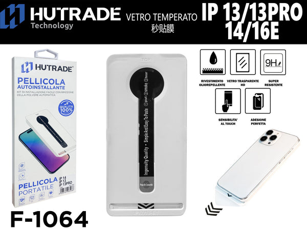 PELLICOLA DI VETRO IP13/13 PRO/14 /17EHUTRADE