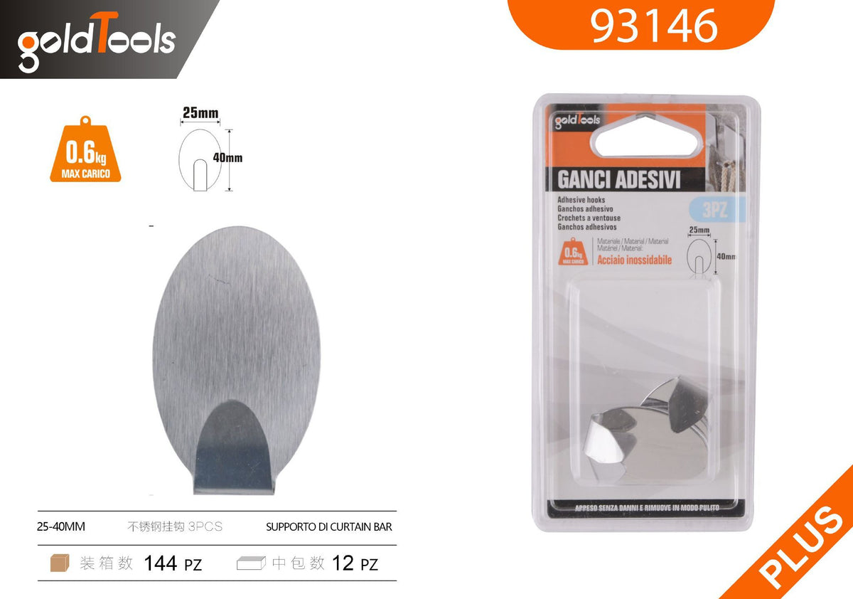 Ganci appendiabiti 25×40MM – art. 93146