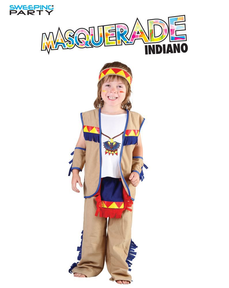 Costume Indiano 3-6 anni