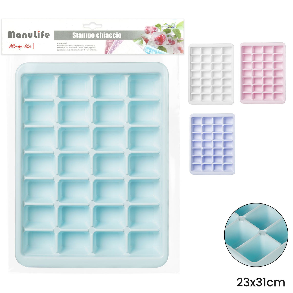 Stampo per ghiaccio · 28 cubetti