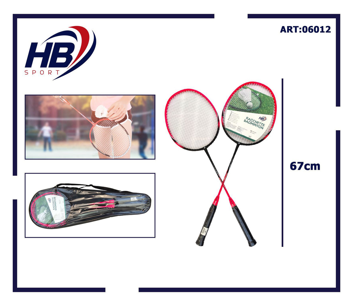 Racchette badminton