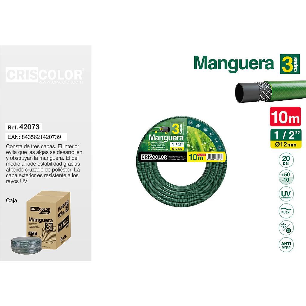 10m 1/2 tubo flessibile