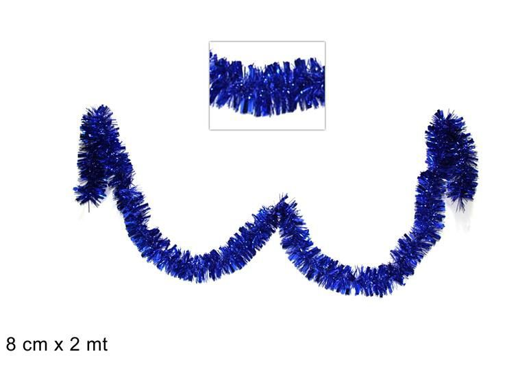 FILO ADDOBBO BLU 8 cm X 2MT 4PLY HC18-8