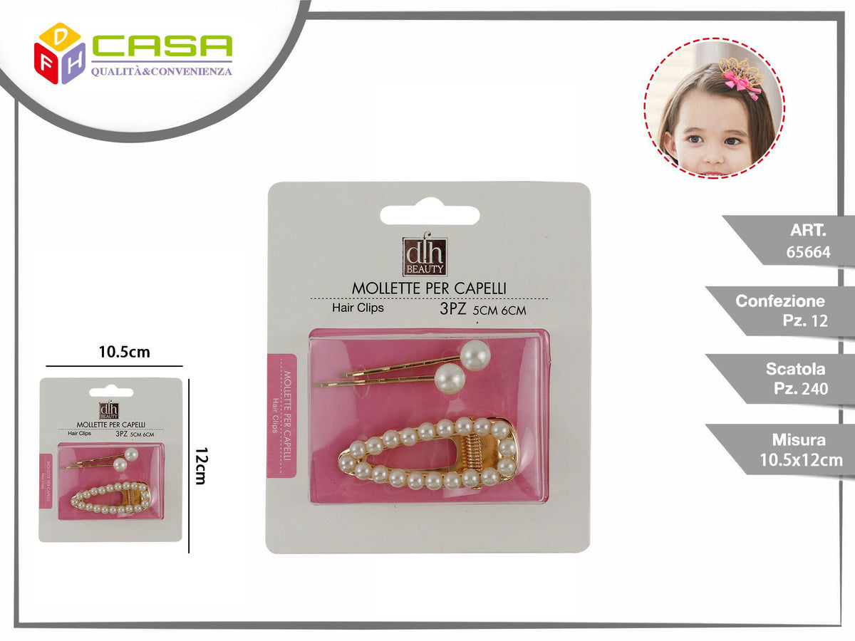 MOLLETTE PER CAPELLI 3 pz