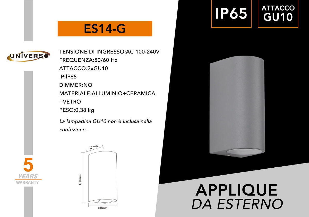 Applique da esterno – ES14-G