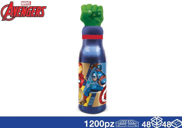 Borraccia Alluminio 690Ml 3D  Hulk Eol00521