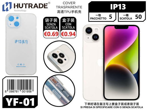 COVER TRASPARENTE IP 13 – YF01 011547