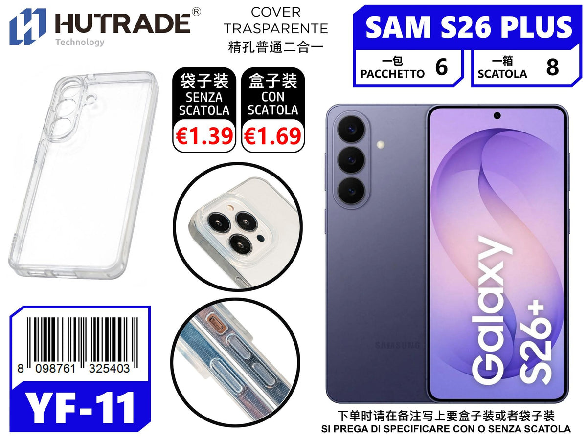 COVER TRASPARENTE SAM S26 PLUS – YF11 666043