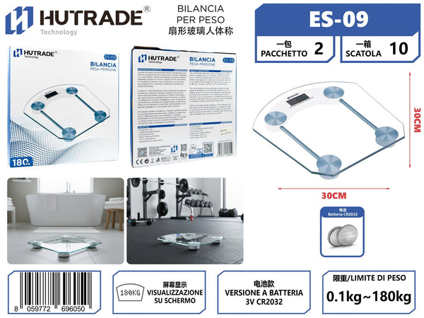 ES-09 BILANCIA PER PESO FORMA QUADRANGOLARE