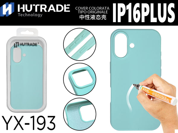 YX-193 COVER COLORATA IN GOMMA IP16 PLUS TIFFANY