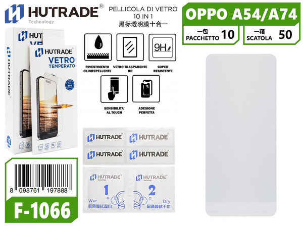 PELLICOLA DI VETRO 10IN1 OPPO A54/A74