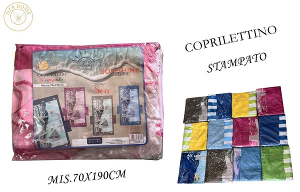 Borsa mare · COPRILETTINO STAMPATO SEA