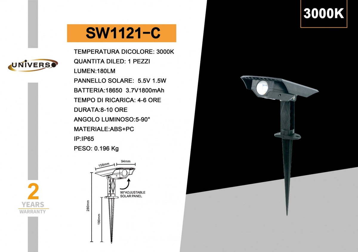 Faretto Da Terra Universo – SW1121-C