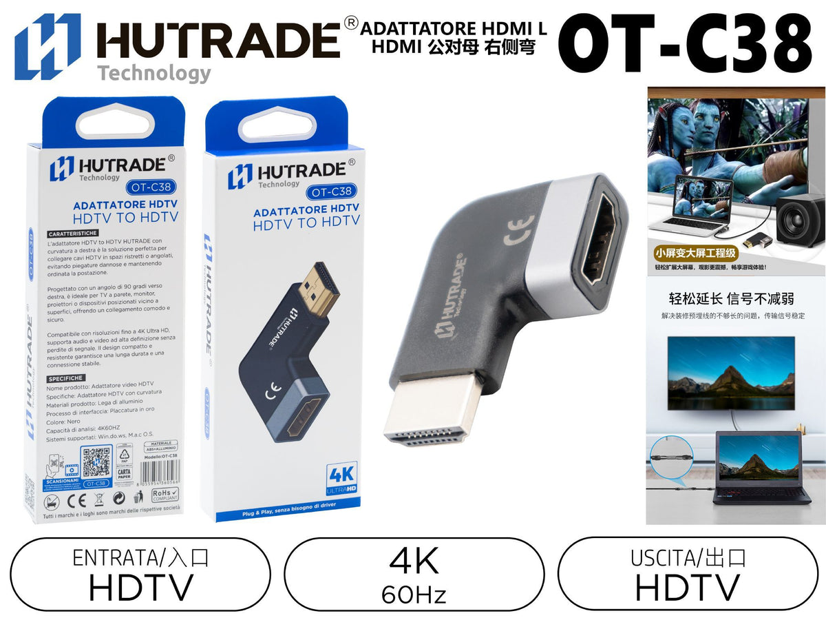 OT-C38 ADATTATORE HDMI L