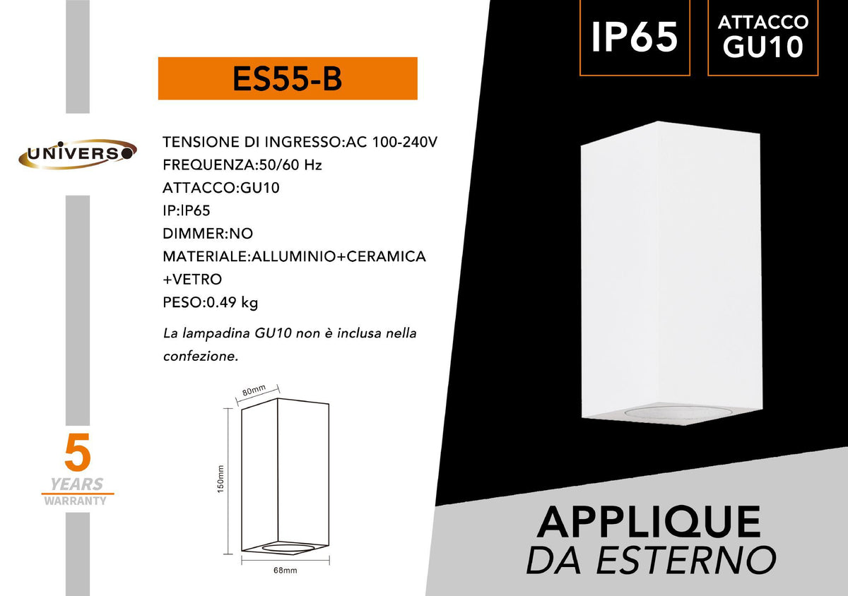 Applique da esterno – ES55-B