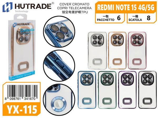 COVER CROMATO COPRI TELECAMERA REDMI NOTE 15 4G/5G – YX115 027311