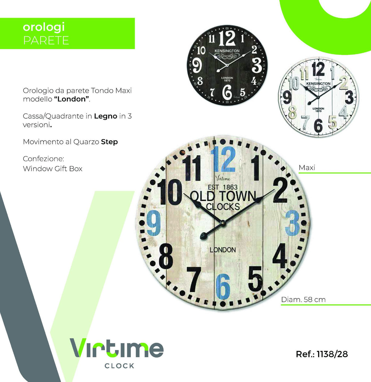 Orologi da parete – art. 113828