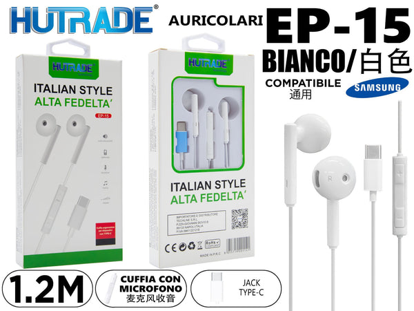 Cuffie con filo USB-C EP-15