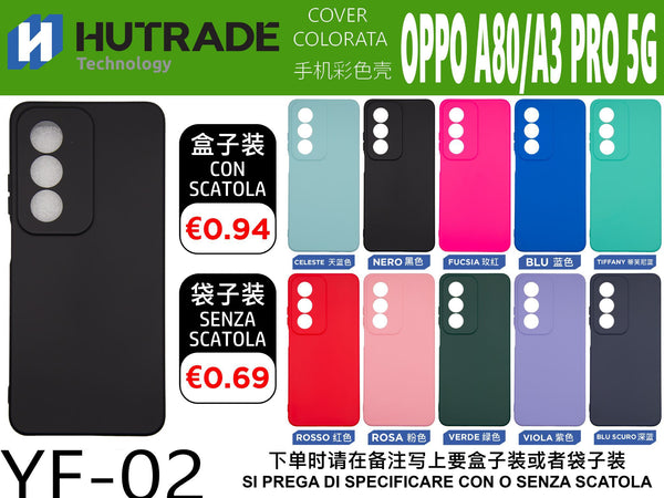 COVER COLORATA OPPO A80 5G/A3 PRO 5G – YF02 006885