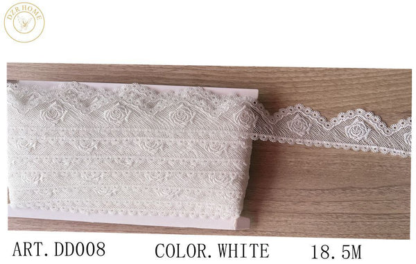 Pizzo e merletto · MERLETTO ART.DD008 WHITE 18.5M