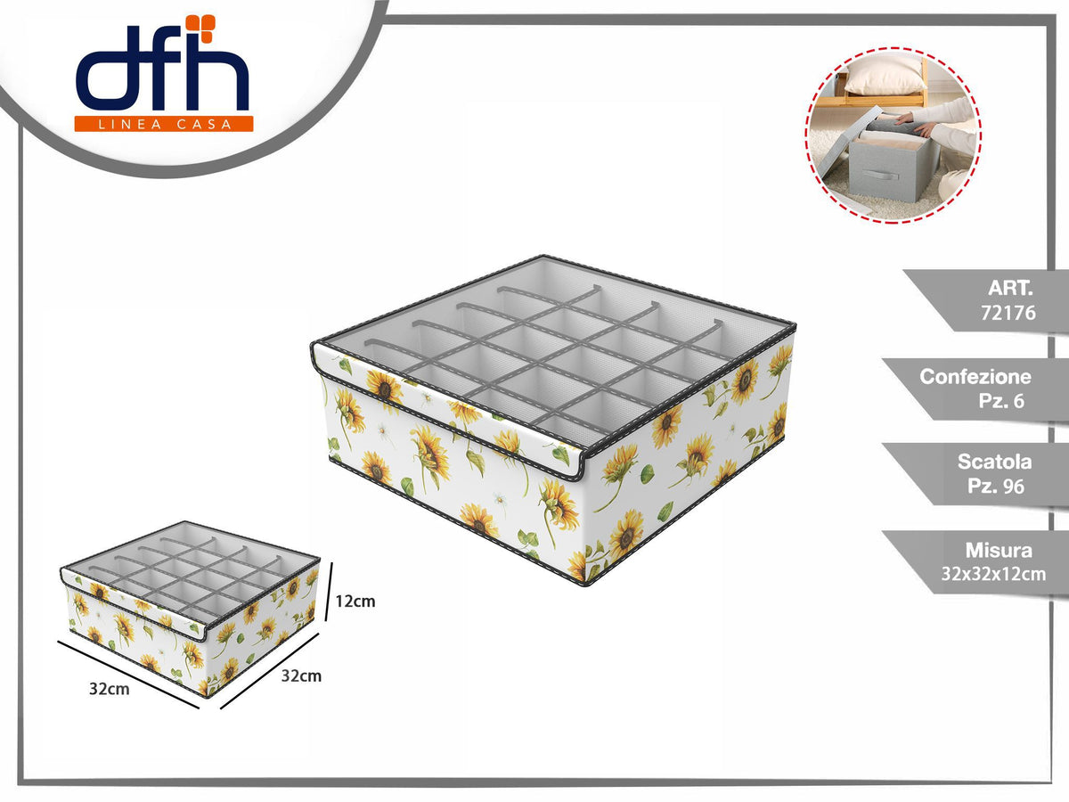 ORGANIZER PER ARMADIO 32 × 32 × 12 cm 20 SCOMPARTI