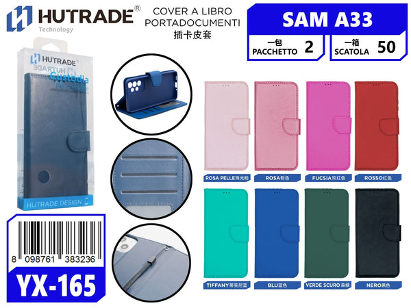 COVER A LIBRO PORTADOCUMENTI CON LACCIO SAM A33 – YX165 005171