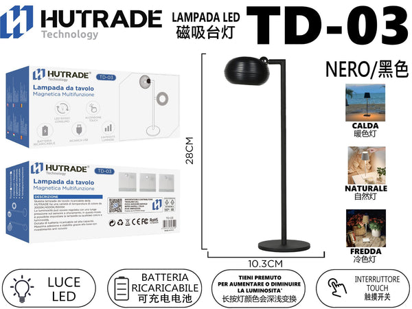 TD-03 LAMPADA DA TAVOLO