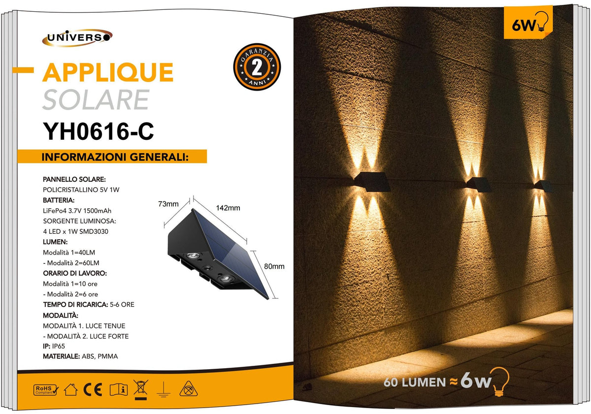 Applique Solare Universo – YH0616-C
